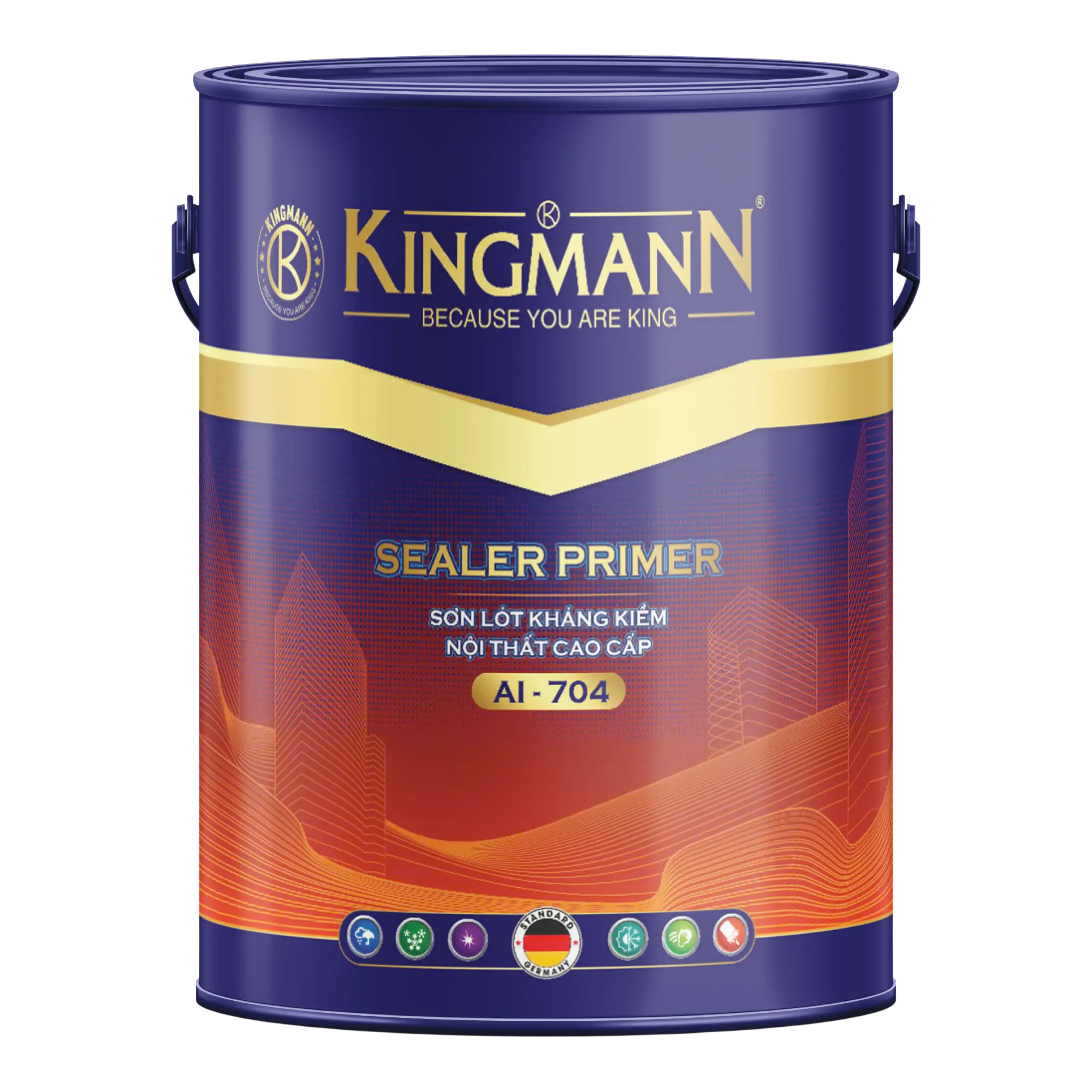 [AL-704] Sơn Lót kháng kiềm nội thất cao cấp
